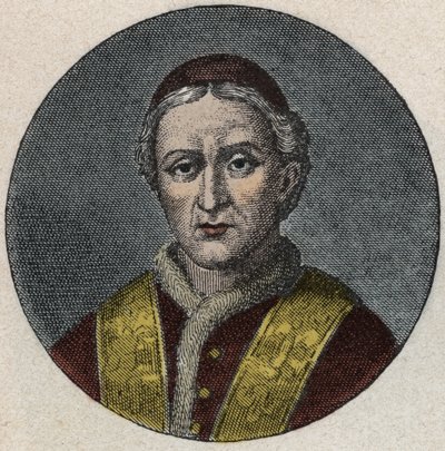 Retrato del Papa León XII (Leo, Leone) (1823-1829) de Unknown artist