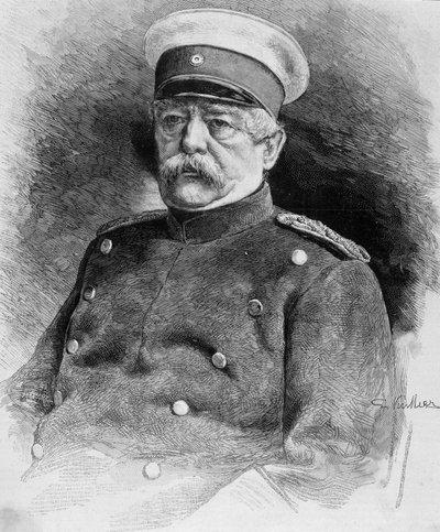 Retrato del Príncipe de Bismarck (1815-1898) de Unknown artist