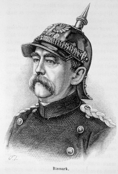 Retrato del Príncipe de Bismarck (1815 - 1898) de Unknown artist