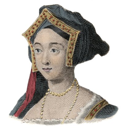 Retrato de la Reina de Inglaterra Jane Seymour (1509-1537), esposa de Enrique VIII de Unknown artist