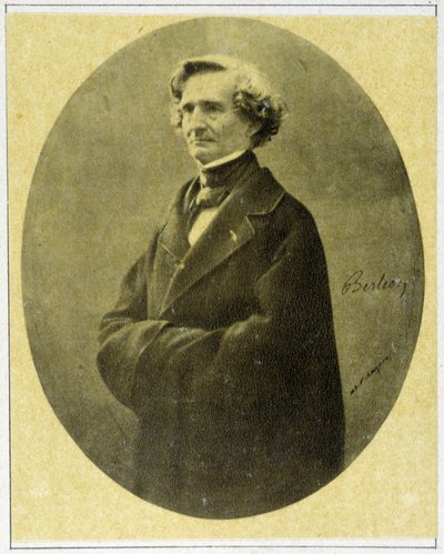 Retrato del compositor Hector Berlioz (1803 - 1869) en 1858 de Unknown artist