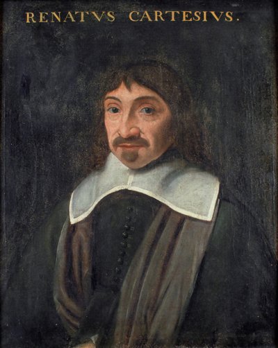 Retrato del filósofo René Descartes (1596-1650) de Unknown artist