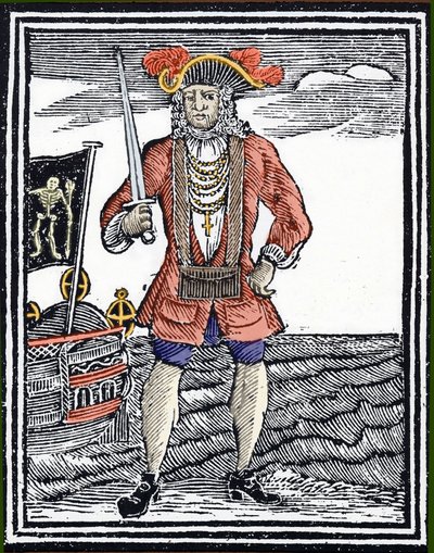 Retrato del pirata Bartholomew 
