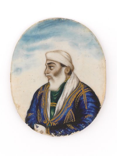 Retrato, probablemente de Ayodeya Prasad, hermano de Dina Nath de Unknown artist