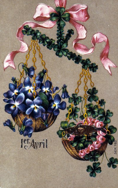 Postal para el 1 de abril de Unknown artist