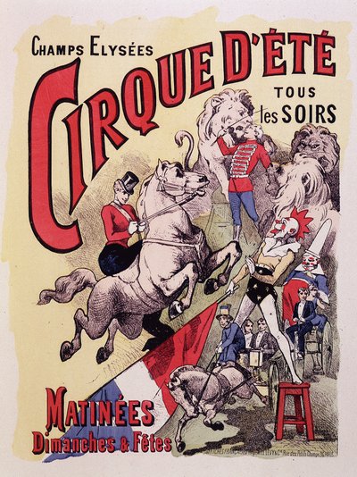 Cartel para el Cirque d