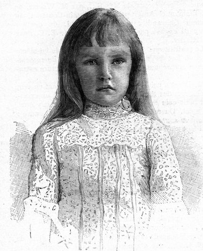 Princesa Isabel, hija del Príncipe Rodolfo de Habsburgo de Unknown artist