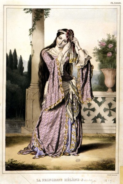 Princesa Helen Soutza de Unknown artist