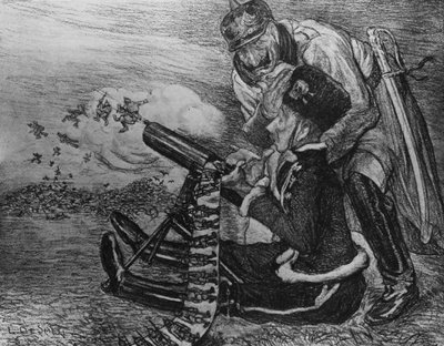 Propaganda Arte de guerra, Dibujos animados de Unknown Artist