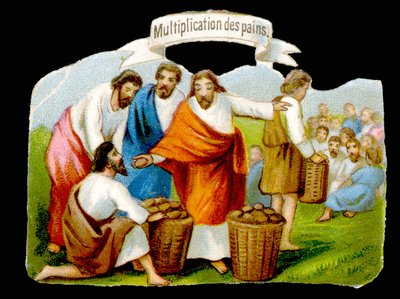 Propagación de los panes. Cromolitografía del siglo XIX de Unknown artist