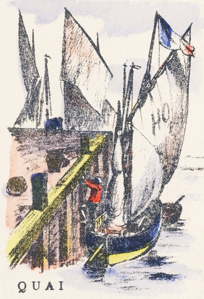 Q: muelle de Unknown artist