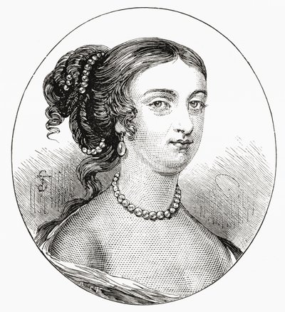 Rachel Wriothesley, Lady Russell, C. 1636 - 1723. Noble inglesa, heredera y escritora. From Our Own Country Publicado en 1898 ©UIG/Leemage de Unknown artist