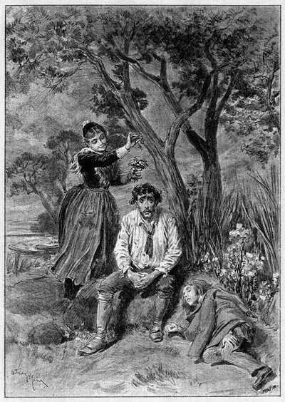 Representación en el teatro Odeón del melodrama en tres actos y cinco cuadros 
