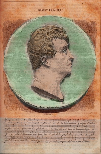 Representación de Claude Joseph Rouget de l