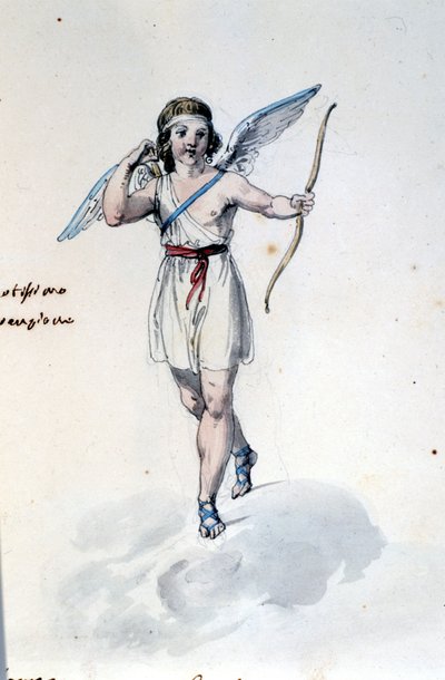 Representación de Cupido (Eros) de Unknown artist
