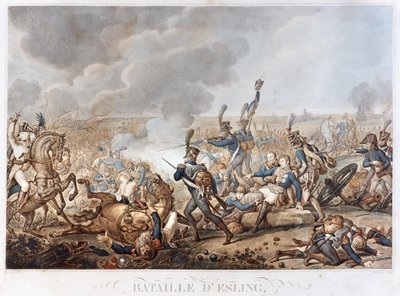 Representación de la Batalla de Esling el 22 de mayo de Unknown artist