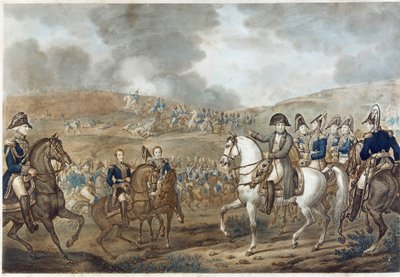 Representación de la Batalla de la Moskova en Borodino el 7 de septiembre de Unknown artist