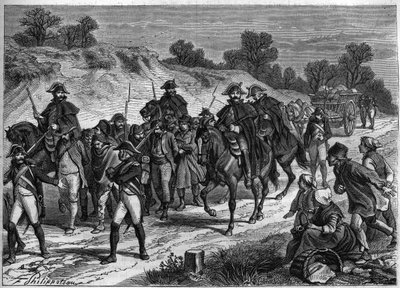 Represión del bandolerismo en Francia en 1801 de Unknown artist