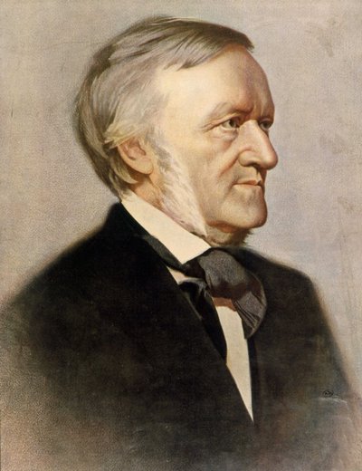 Richard Wagner (1813 - 1883) de Unknown artist