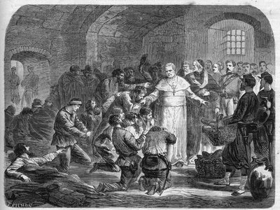 Risorgimento: Papa Pío IX (Giovanni Maria Mastai Ferretti se convirtió en Pío IX) de Unknown artist