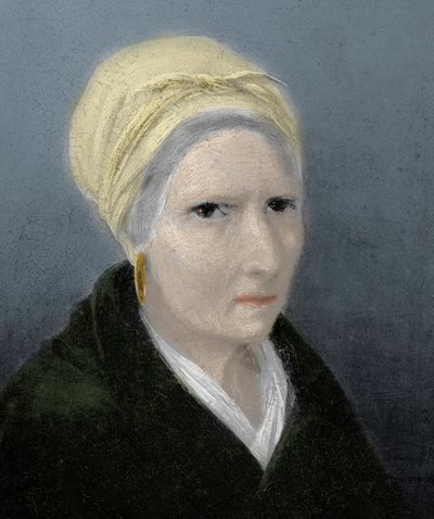 Rosa Raimondi (1776-1852) madre de Giuseppe Garibaldi - madre de Giuseppe Garibaldi - dibujo basado en una pintura anónima. de Unknown artist
