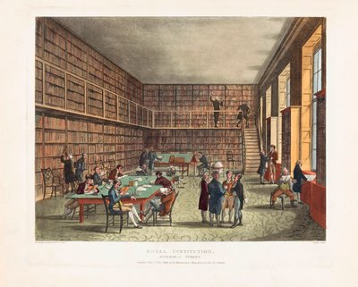 Biblioteca de la Real Institución de Unknown artist