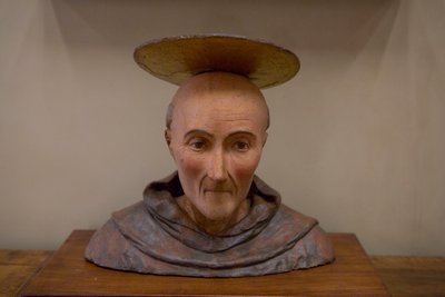 San Bernardino de Siena (terracota) de Unknown artist
