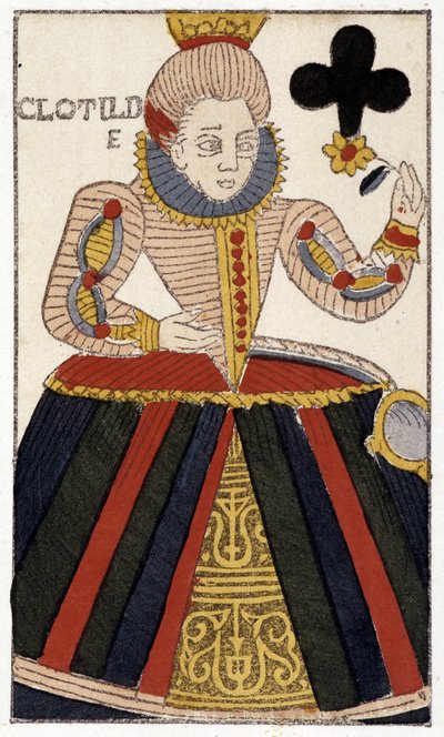 Santa Clotilde Reina de Todos los Francos. - Santa Clotilde de Unknown artist
