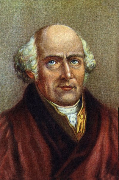 Samuel Hahnemann, padre de la homeopatía. de Unknown Artist