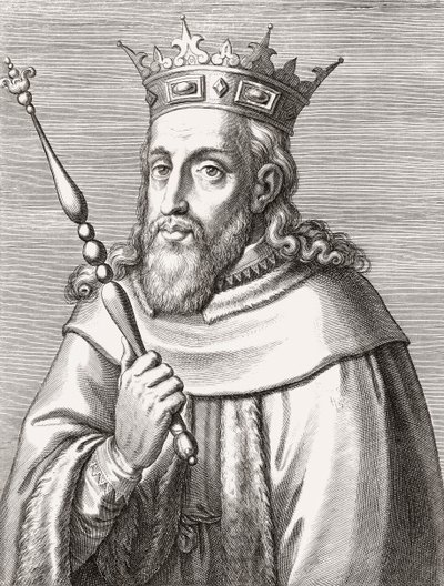 Sancho II, Rey de Portugal. Retrato. de Unknown artist