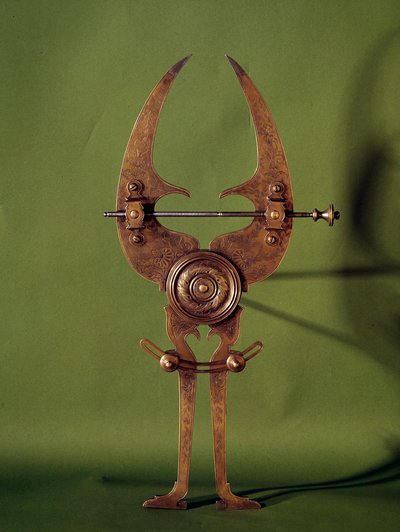 Instrumento de medición científica: un compás del siglo XVI. Artes decorativas, París de Unknown artist