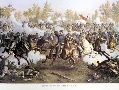 Guerra de Secesión (1861 - 1865) o Guerra Civil Americana: 19 de octubre de Unknown artist