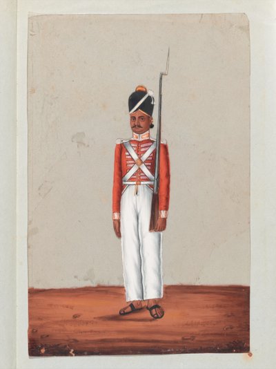 Sepoy, Ejército de Madrás de Unknown artist