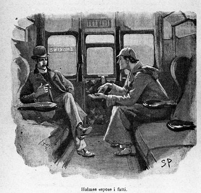 Sherlock Holmes explica los hechos de Unknown artist