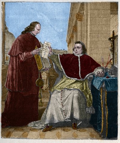 Firma del Concordato entre Francia y la Santa Sede, por el Papa Pío VII, 15 de agosto de Unknown artist