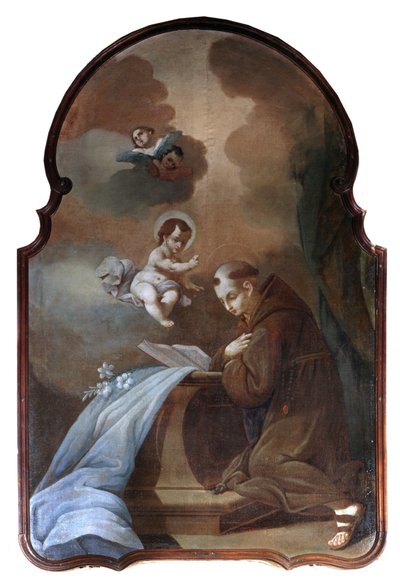 San Antonio de Padua (San Antonio di Padova) - Monasterio de la Anunciada de Menton de Unknown artist