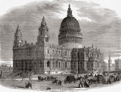 Catedral de San Pablo (grabado) de Unknown artist