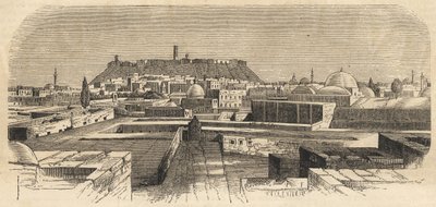 Siria: la ciudad de Alepo en Siria en el siglo XIX - Alepo en Siria - 1864 de Unknown artist