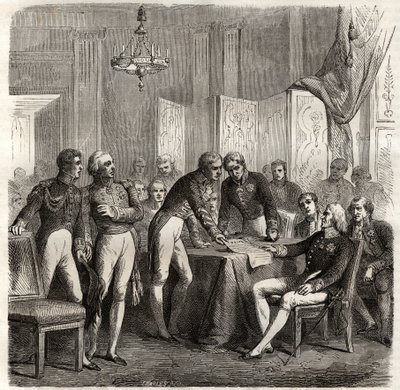 La alianza de 1834 entre el Reino Unido, Francia, España y Portugal para hacer cumplir la Concesión de Evoramonte - Frente a la reclamación de Don Carlos al trono español, la Alianza Cuádruple (Charles-Maurice de Talleyrand - Don Manuel Pando-Fernandez de Unknown artist