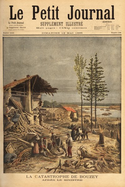 El desastre de Bouzey de Unknown artist