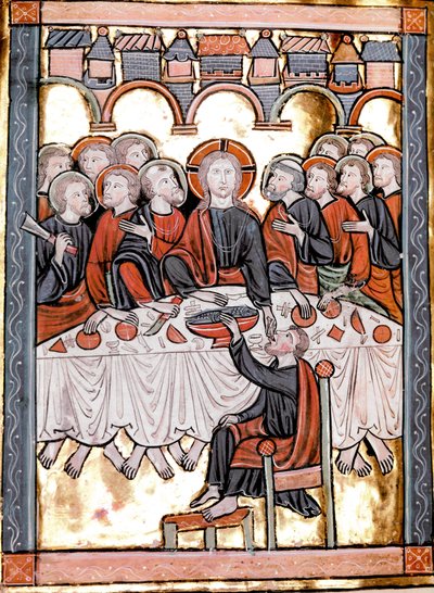 La Cena (Miniatura tomada de 