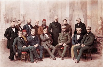 El Congreso de París fue una conferencia de paz celebrada en París, Francia, en 1856, entre representantes de las grandes potencias de Europa para hacer la paz después de la Guerra de Crimea de casi tres años de Unknown artist