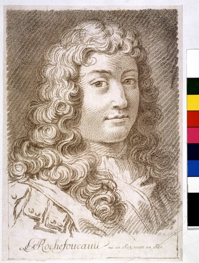 El Duque de La Rochefoucault - impresión de Unknown artist