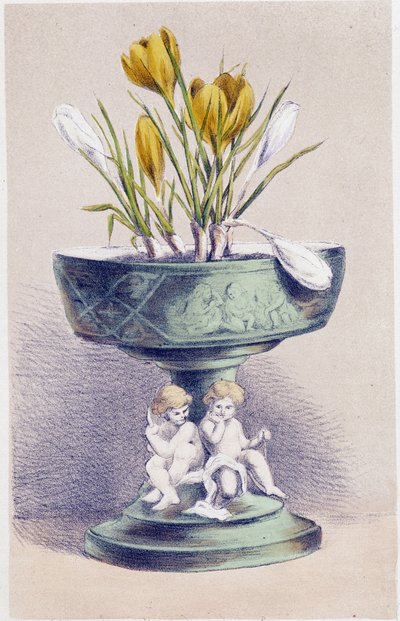 Las Cuatro Estaciones: Primavera, Narcisos de Unknown artist