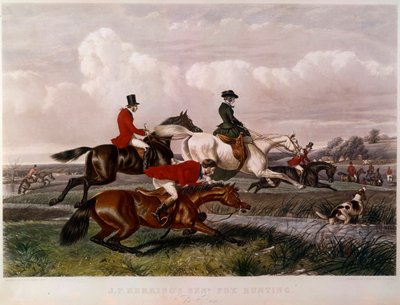 La caza del zorro de Unknown artist