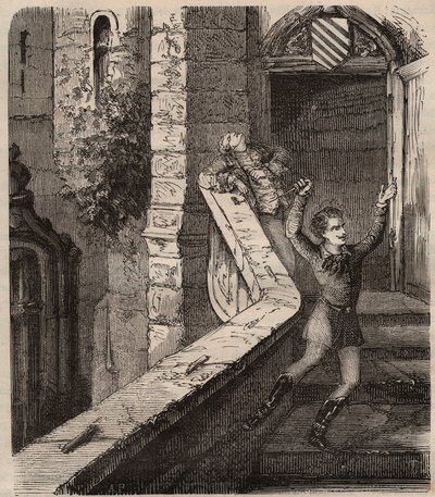 El dramaturgo alemán, August von Kotzebue, fue atacado y asesinado por Karl Ludwig Sand, un liberal nacionalista que detestaba el conservadurismo de Kotzebue y su crítica a las instituciones libres en Alemania - 1819 - asesinato de August Friedrich Ferdina de Unknown artist