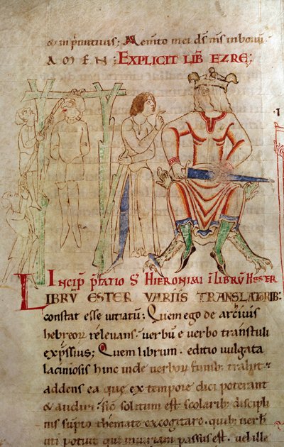 La justicia del rey entre 1098 y 1109 de Unknown artist