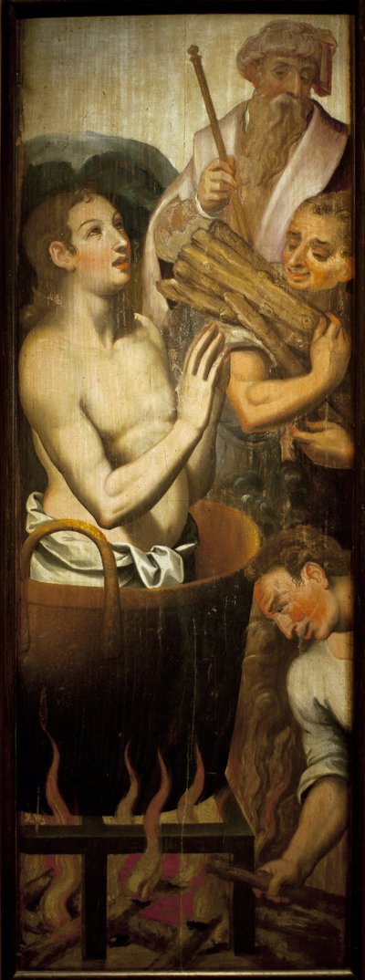 El mártir de San Juan Evangelista de Unknown artist