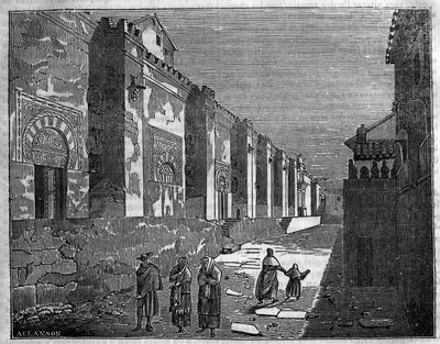 La Mezquita de Córdoba en España. Hoy la Catedral Cristiana de Unknown artist