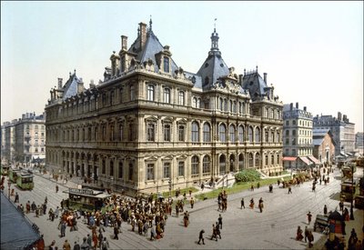 El Palais de la Bourse en Lyon de Unknown artist